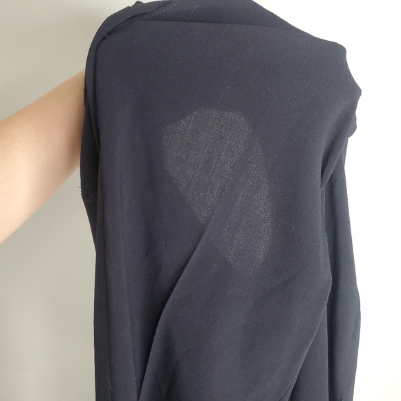 35) ARMANI COLLEZIONI Women's Blue Cigarette Pressed Pants Sz. 4 - Picture 7 of 8